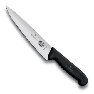 Cuchillo de cocina para trinchar, hoja de 22 cm. fibrox negro. | 5.2003.22 *