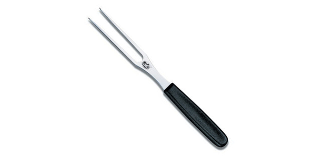 Tenedor plano para trinchar, hoja de 15 cm, negro | 5.2103.15 •