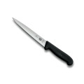 Cuchillo filetero , Hoja flexible 16 cm, mango nylon negro  | 5.3703.16 | *