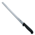 Cuchillo para salmón flexible troquelado, hoja de 30 cm, Fibrox negro | 5.4623.30 *