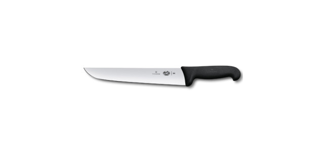 Cuchillo para carnicero 16 cm fibrox negro | 5.5203.16 •