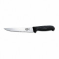 Cuchillo Filetero Recto 18 cm fibrox negro | 5.5503.18 •