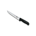 Cuchillo filetero recto 20 cm fibrox negro | 5.5503.20 •