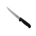 Cuchillo filetero recto, hoja 15 cm, mango fibrox negro  | 5.6003.15 | *