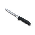 Cuchillo filetero recto, filo curvo, hoja 12 cm., mango fibrox negro  | 5.6303.12 | *