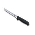 Cuchillo filetero recto, filo curvo, hoja 15 cm., mango fibrox negro  | 5.6303.15 | *