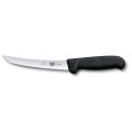 Cuchillo deshuesador curvo hoja ancha fibrox negro | 5.6503.15 •