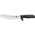 Cuchillo carnicero punta ancha 20 cm negro seguridad | 5.7403.20L •