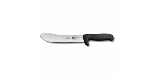 Cuchillo carnicero punta ancha 25 cm negro | 5.7403.25 •