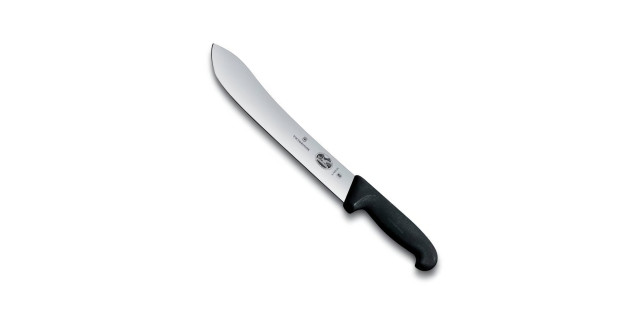 Cuchillo carnicero punta ancha 36 cm negro | 5.7403.36 •