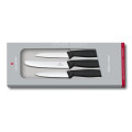 Juego de 3 cuchillos para verdura, negro, en caja | 6.7113.3G *