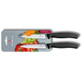 SwissClassic Set cuchillo para verdura liso y dentado 10 cm  | 6.7793.B •