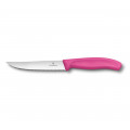 Cuchillo para Steak y Pizza, dentado, 12cm, mango rosa  | 6.7936.12L5 | *