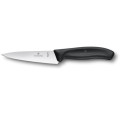 SwissClassic cuchillo de cocina normal 12 cm negro  Blister | 6.8003.12B •