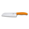 Cuchillo Santoku Swiss Classic con filo con alvéolos | 6.8523.17B •