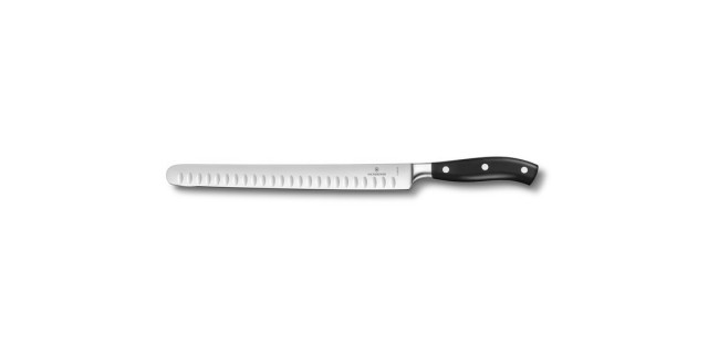 Cuchillo para jamón forjado alvéolos 26 cm caja de regalo | 7.7223.26G •