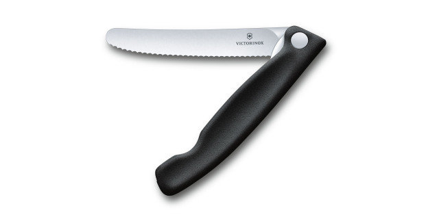 Cuchillo para verdura plegable dentado Swiss Classic | 6.7833.FB •