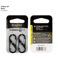 S-Biner #1 Negro - 2 Piezas [SB1-2PK-01] +