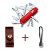 SwissPack Huntsman + Funda de Piel + Cordón | SP.1.3713.L √