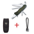 SwissPack Soldado Suizo + Funda de Nylon + Cordón | SP.0.8461.MWCH.N •